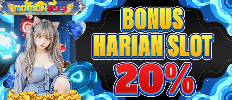 Bonus Harian Slot 20%